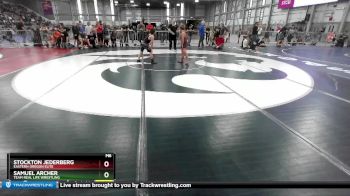 93 lbs Quarterfinal - Stockton Jederberg, Eastern Oregon Elite vs Samuel Archer, Team Real Life Wrestling