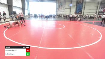 120 lbs Consi Of 64 #1 - David Lambright, NC vs Luke Brickey, LA