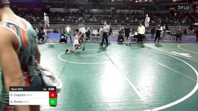 128 lbs Round Of 16 - Drew Coppolo, Mount Olive vs Anthony Russo, Shore Thing