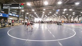 90 lbs Rr Rnd 1 - Blake Kapitan, Indiana Outlaws Gold - MS vs Jack Lauer, Mat Warriors Gold MS - MS