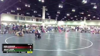 170 lbs Round 4 (16 Team) - Brian Lange, Central Dauphin vs Seer Godwise, Perry Meridian Blue