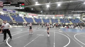 109 lbs 5th Place - Taylee Troutman, Heights Wrestling Club MT vs Bria Havel, U-Town Hammers