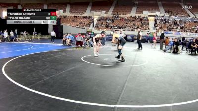 157-D4 Cons. Round 1 - Spencer Anthony, Bisbee High School vs Tyler Trapani, Fountain Hills High School