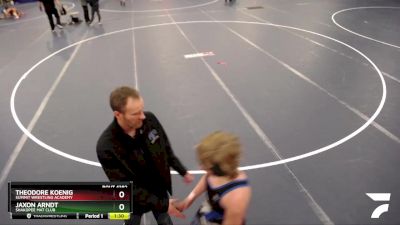 190 lbs Cons. Semi - Theodore Koenig, Summit Wrestling Academy vs Jaxon Arndt, SHAKOPEE MAT CLUB