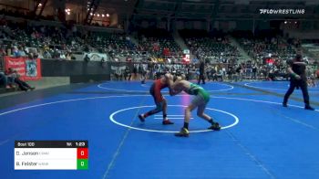 Semifinal - Dane Jensen, Claremore Youth vs Brydon Feister, Warner Elite WC