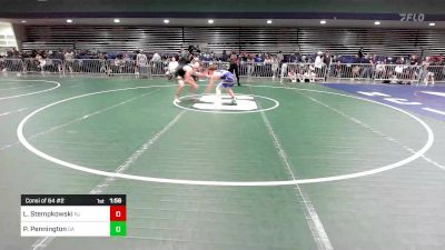 144 lbs Consi Of 64 #2 - Pierce Pennington, GA vs Luke Stempkowski, NJ