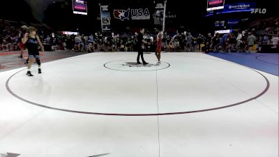 88 lbs Cons 16 #2 - Faris Farah, IL vs Tristan Mendenhall, ID