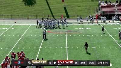 Replay: Wingate vs UVA Wise | Oct 5 @ 2 PM