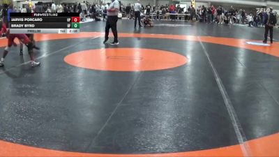 125 lbs Prelim - Jarvis Porcaro, UW Parkside vs Brady Byrd, Indiana Tech