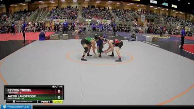 140 lbs Finals (8 Team) - Peyton Troxel, Tillamook vs Jacob Landtroop, Sweet Home