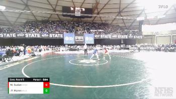 3A 113 lbs Cons. Round 5 - Preston Myren, Kelso vs Mousa Sudan, Kent Meridian