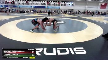 152 lbs Semifinal - Joseph Lohmar, Askren Wrestling Academy vs Nikolas Karamaniolas, Izzy Style Wrestling