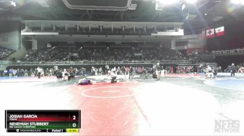 120 lbs Cons. Round 1 - Nehemiah Stubbert, Big Valley Christian vs Josiah Garcia, Tokay