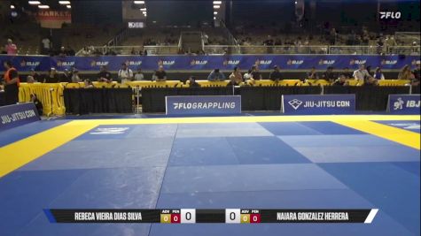 Naiara Gonzalez Herrera vs Rebeca Vieira Dias Silva 2026 Pan Jiu Jitsu IBJJF Championship