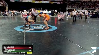 4A 152 lbs Cons. Round 1 - Samuel Vigil, Taos vs Hector Reyes, Santa Teresa