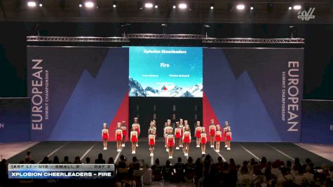 Xplosion Cheerleaders - Fire [2026 IASF L1 - U12 - Small B Day 2] 2026 The European Summit