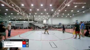 127 lbs Prelims - Miah Lehman, Misfits Code Red vs Faith Blackburn, Michigan Rev Girls Team 2