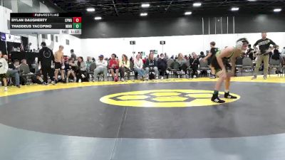 105 lbs Round 2 (6 Team) - Thaddeus Yacopino, Minions vs Dylan Daugherty, CP Wrestling Academy
