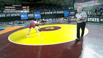 Boys 3A 175 lbs Champ. Round 3 - Luke Sincock, Mercer Island vs Jeshua Jolley, Ridgeline
