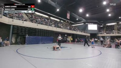 58 lbs Quarterfinal - James Loomis, Parish vs Makai Long, Wilmington
