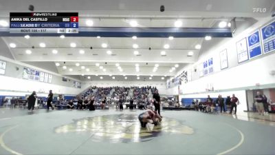 117 lbs Cons. Round 2 - Anika Del Castillo, Mt. San Antonio College vs Fallon Jones, Cerritos College
