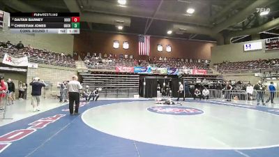 2A 132 lbs Cons. Round 1 - Christian Jones, Duchesne vs Daitan Barney, South Sevier