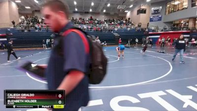 185 lbs Cons. Round 1 - Caliegh Giraldo, Conroe Oak Ridge vs Elizabeth Holder, Plano