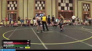 130 lbs Round 3 (6 Team) - Kevin Bagnell, MPR Wrestling vs Aiden Baker, Team Alien Black