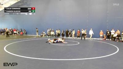 157 lbs 5th Place Match - Colin Cummings, Shawnee Mission Northwest vs Cannon Klukvin, Olathe Northwest
