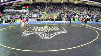 Girls-190 lbs Quarterfinal - Bella Huston, Columbia Central Hs Girls vs Kanata Richardson, Bloomfield Hills Hs Girls