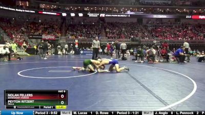 3A-138 lbs Champ. Round 2 - Nolan Fellers, Bondurant-Farrar vs Peyton Ritzert, Pella