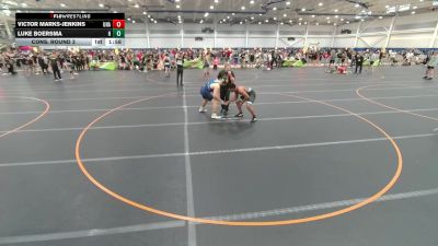 215 lbs Cons. Round 3 - Victor Marks-Jenkins, Unattached vs Luke Boersma, Unattached