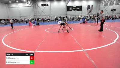 106A lbs Rr Rnd 3 - Brody Dicaprio, Cba/ Journeymen vs Chase Dubuque, Njrtc