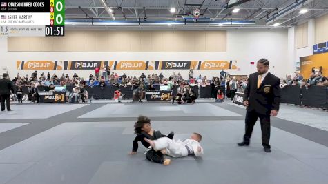 Kharson Krue Cooks vs Asher Martins 2026 PBJJF Pan American Jiu-Jitsu Championships