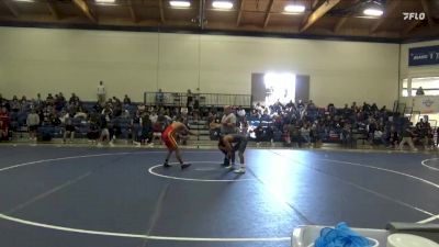 125 lbs Cons. Round 1 - Jhey Sarique, Skyline College vs Christian Garcia, Cal Poly SLO