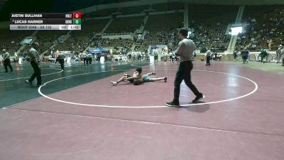 5A 132 lbs Quarterfinal - Justin Sullivan, Holtville vs Lucas Harner, Elberta HS