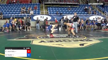 88 lbs Rnd Of 32 - Eczequiel Jaurrieta, California vs Hunter Taylor, Kansas