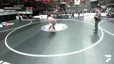 Cons. Round 2 - Emmanuel Sandoval, Beat The Streets - Los Angeles vs Tristen Hoag, Revival School Of Wrestling