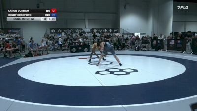 70 kg Cons. Rd Of 128 - Aaron Durham, Knights Wrestling Club vs Henry Gessford, The Charleston Wrestling Club