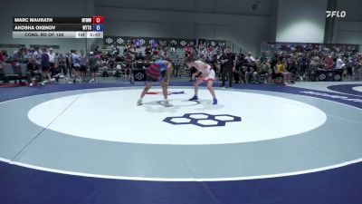 70 kg Cons. Rd Of 128 - Marc Maurath, NYCRTC/ Titan Mercury Wrestling Club vs Akosha Okenov, World Team Training Center