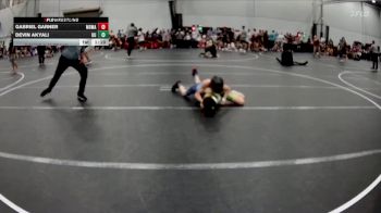 98 lbs Round 2 (6 Team) - Gabriel Garner, Maryland Mallets vs Devin Akyali, Upstate Uprising