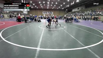 106B Semifinal - Colin Lewandowski, Pine Creek vs Peyton Kirkpatrick, Basehor-Linwood