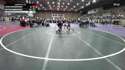 106B Semifinal - Colin Lewandowski, Pine Creek vs Peyton Kirkpatrick, Basehor-Linwood