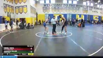 182 lbs Round 1 - Andrew Miller, South Dade vs Miriel Tapia, Southwest Miami