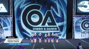 Studio All-Stars - TEENY TINYS [2025 L1 Tiny - Novice - Restrictions Day 1] 2025 COA Grand Nationals
