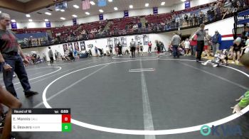 37 lbs Round Of 16 - Elijah Mannis, Carl Albert vs Sadie Beavers, Harrah Little League Wrestling