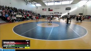 113 lbs Champ. Round 1 - Logan Maitlen, Rockwall-Heath vs Broadie Prigel, Fort Worth Country Day