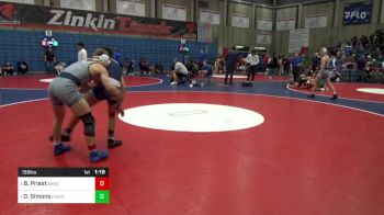 138 lbs Quarterfinal - Braden Priest, Bakersfield vs Daniel Simons, Camarillo