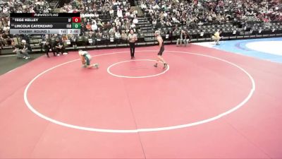 6A 150 lbs Champ. Round 1 - Tege Kelley, American Fork vs Lincoln Catenzaro, Farmington