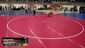 195 lbs Champ. Round 1 - Dylan Thomas, Scott West vs Darren Spencer, Cambridge-Isanti
